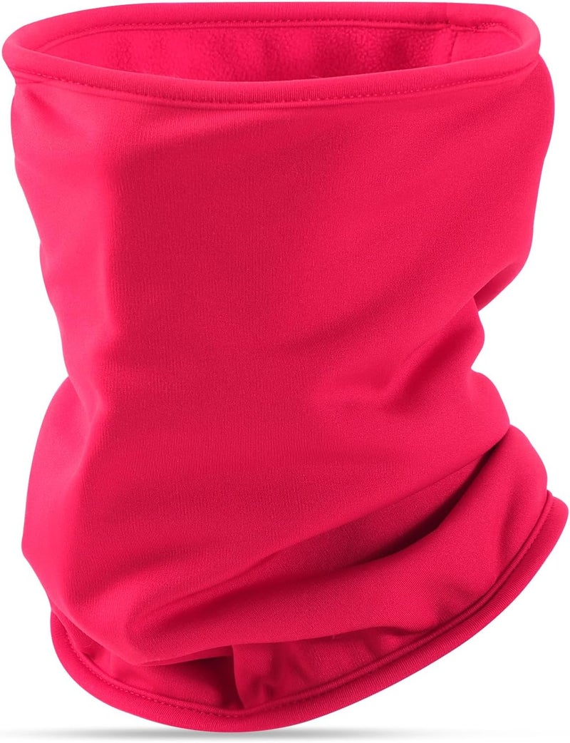 Beehow Store Neck Gaiter Windproof Winter Ski Mask Face Scarf for Men Women Fleece Lining for Skiing Hiking Running Motorcycling - Image 1